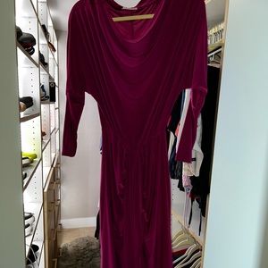 Burgundy Dress